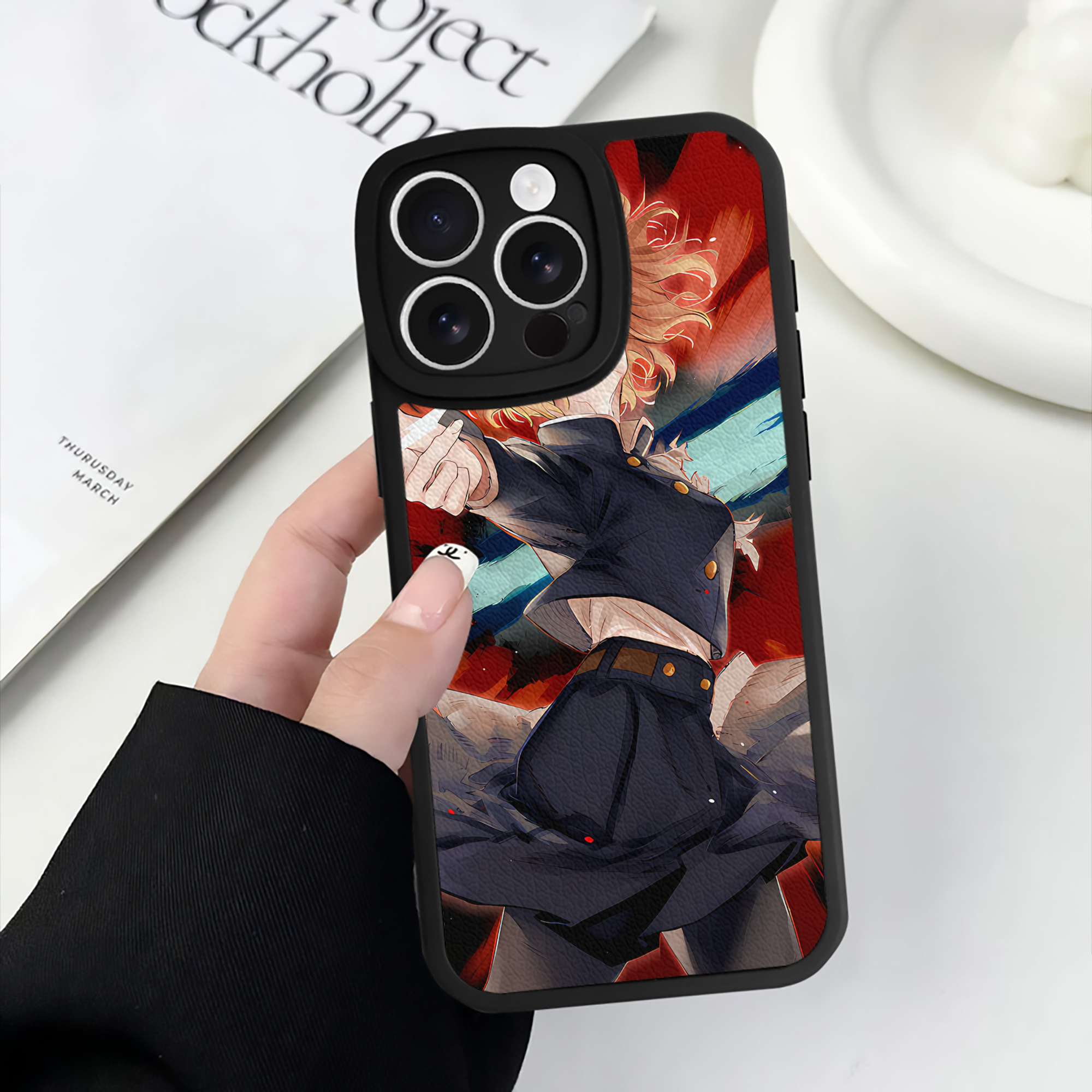 （画像用） SPY×FAMILY间谍家家酒 【iPhone 16シリーズ対応】シリコンスマホケース（レザー調） 材質：シリコン
